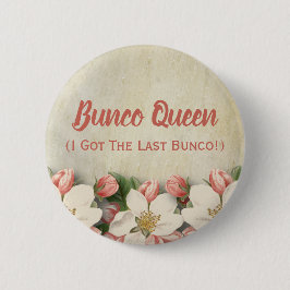 Bunco Queen, ik heb de laatste Bunco Vintage legan Ronde Button 5,7 Cm