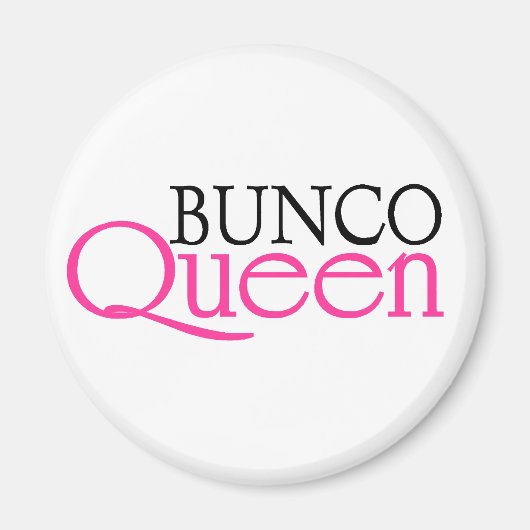Bunco Queen Magneet (Voorkant)