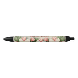 Bunco Queen Monogram Bunco Player bloemen Zwarte Inkt Pen