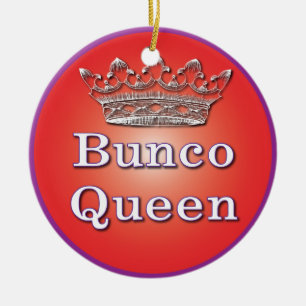 Bunco Queen Ornament