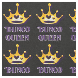 Bunco Queen Player Black Stof