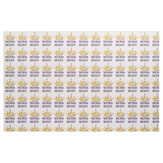 Bunco Queen Player Stof (Fat Quarter)