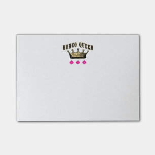 Bunco Queen Post Note