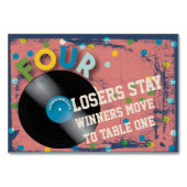 Bunco Rock and Roll Table Kaart #4 (Voorkant)