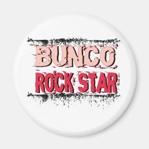 bunco rock star in roze magneet
