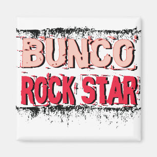 bunco rock star in roze magneet
