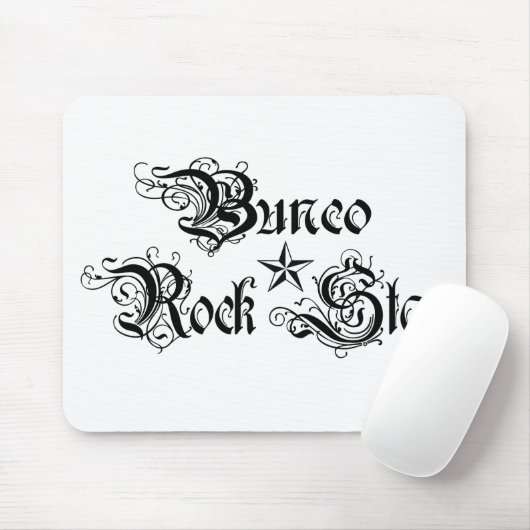 bunco rock star muismat (Met muis)