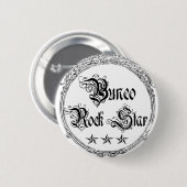 bunco rock star ronde button 5,7 cm (Voorkant /achterkant)
