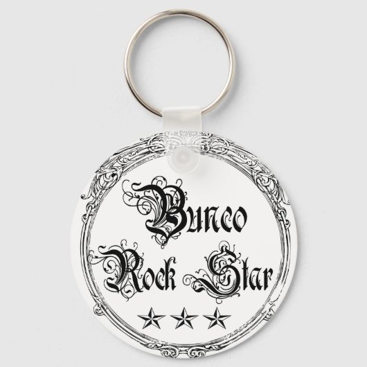 bunco rock star sleutelhanger (Voorkant)