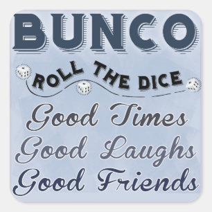 Bunco Roll de dobbelstenen Sticker