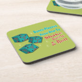 Bunco - Shake, Rattle & Roll Martini Onderzetters (Linkerzijde)