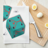 Bunco - Shake, Rattle & Roll Martini Towel Theedoek (Quarter Fold)