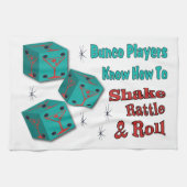 Bunco - Shake, Rattle & Roll Martini Towel Theedoek (Horizontaal)