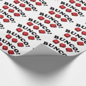 Bunco Sixes Dice Cadeaupapier (Hoek)