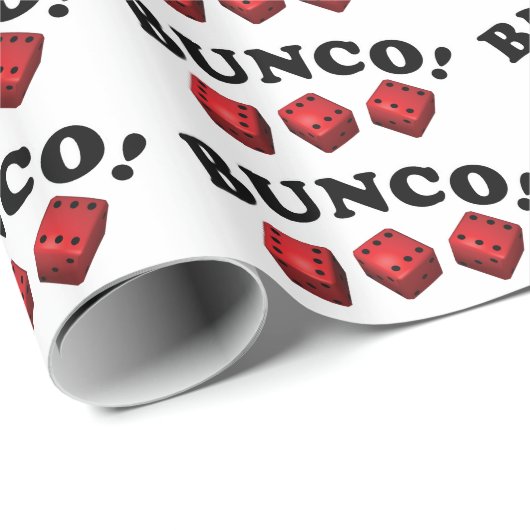 Bunco Sixes Dice Cadeaupapier (Rol Hoek)