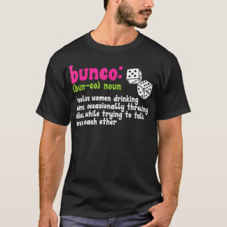 Bunco Spel Definitie T-shirt