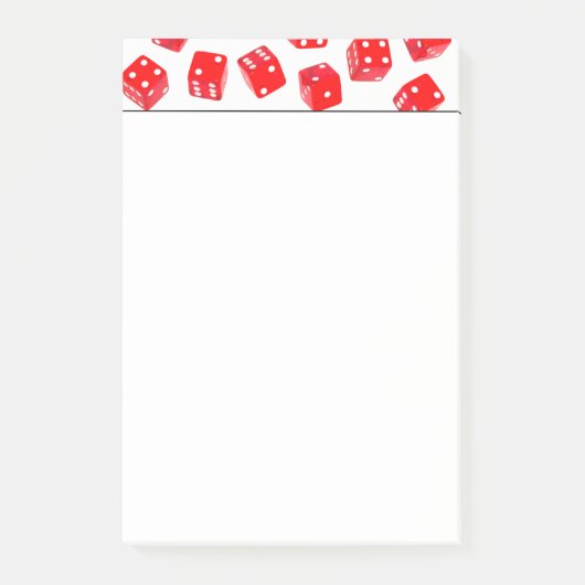 Bunco-spel Post-it® Notes (Voorkant)