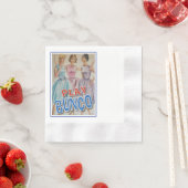 Bunco spelen met de meisjes servet (Insitu)