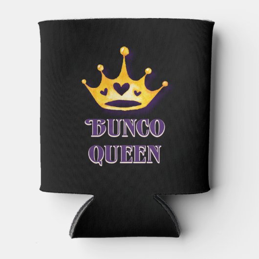 Bunco speler Bunco Queen Modern Fun Blikjeskoeler (Voorkant)