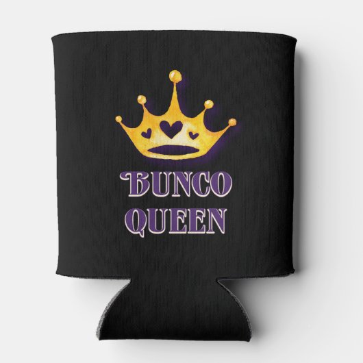 Bunco speler Bunco Queen Modern Fun Blikjeskoeler (Achterkant)