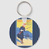 bunco-speler met hot shot sleutelhanger (Voorkant)