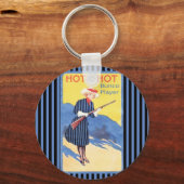 bunco-speler met hot shot sleutelhanger (Voorkant)