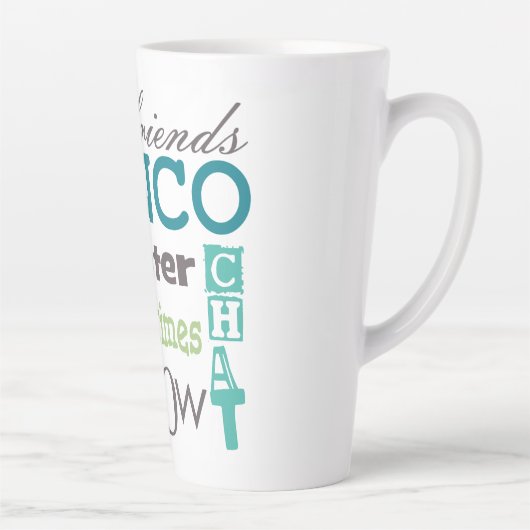 Bunco Speler Prijs Latte Mok (Rechts)