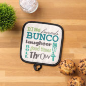 Bunco Speler Typografie Pannenlap (Top down)