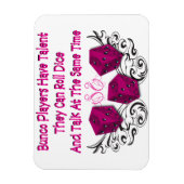 Bunco spelers hebben talent magneet (Verticaal)