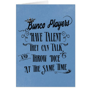 Bunco-spelers hebben talent met kroon