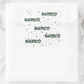 Bunco-Stickers Vierkante Sticker (Tas)
