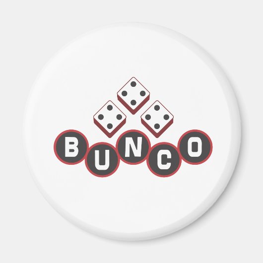 Bunco Stippen Magneet (Voorkant)