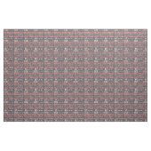 Bunco Subway Art Grey Pink Novelty Fabric Stof (Yard (91,4 cm))