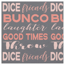 Bunco Subway Art Grey Pink Novelty Fabric