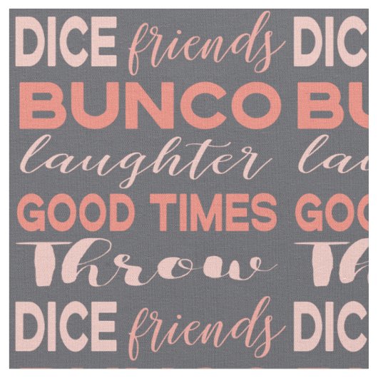 Bunco Subway Art Grey Pink Novelty Fabric Stof (Close Up)