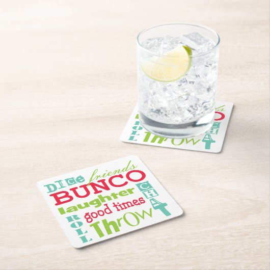 Bunco Subway Art Kartonnen Onderzetters (Insitu)