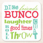 Bunco Subway Art Kartonnen Onderzetters (Voorkant)