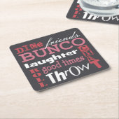 Bunco Subway Art Kartonnen Onderzetters (Schuin)