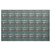 Bunco Subway Art Nieuwigheid Blauw Groen Patroon S Stof (Fat Quarter)