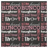 Bunco Subway Art Novelty Fabric Stof (Swatch)