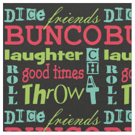 Bunco Subway Art Novelty Fabric Stof