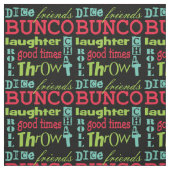 Bunco Subway Art Novelty Fabric Stof (Swatch)