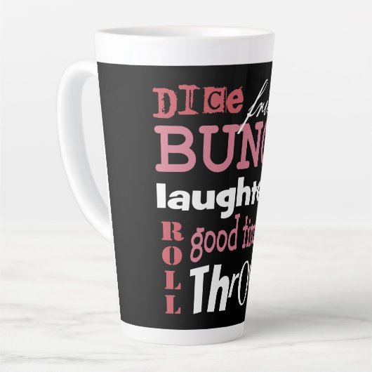 Bunco Subway Art roze Black Friendship Latte Mok (Linkerhoek)