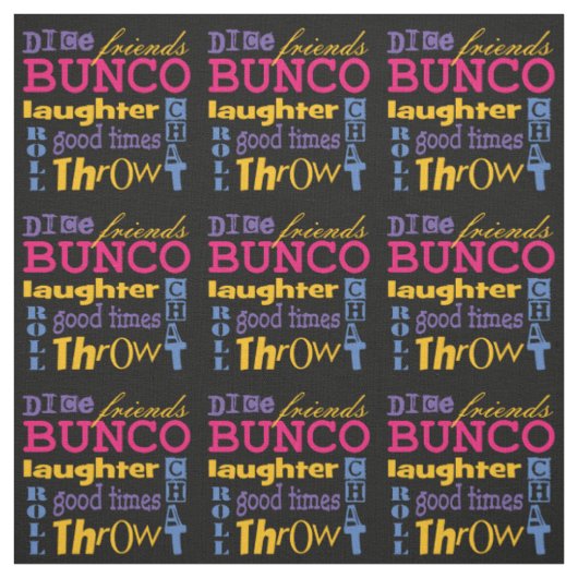 Bunco Subway Modern Art Novelty Fabric Stof (Swatch)