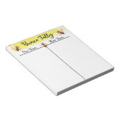 Bunco Table Tally Score Sheet Notitieblok (Schuin)