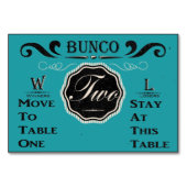  Bunco tafel Kaart - #2 (Voorkant)