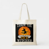 Bunco Throw the Dice Witches Bunco Game Lover Hall Tote Bag (Achterkant)