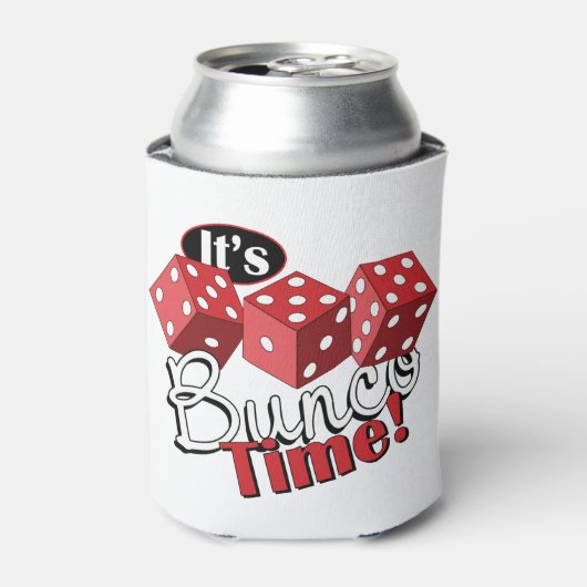 Bunco TIme Blikjeskoeler (Blikje Voorkant)