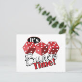 Bunco TIme Briefkaart (Staand voorkant)