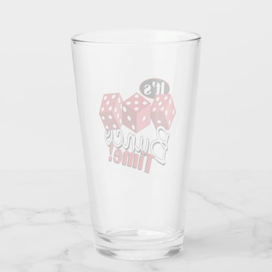 Bunco TIme Glas (Achterkant)